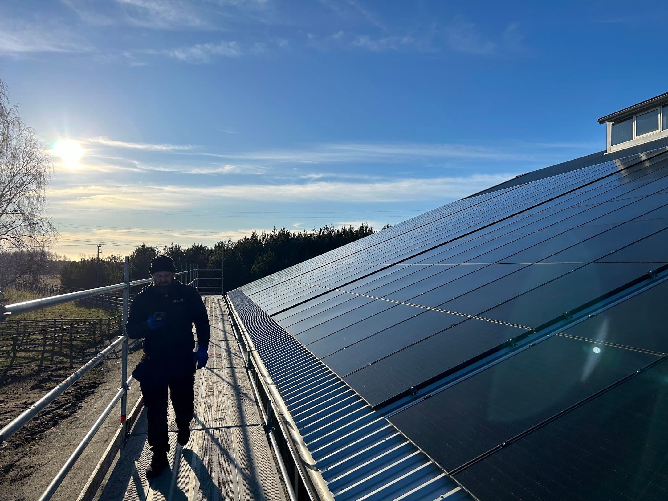 Solcellsbesiktning för lantbruk